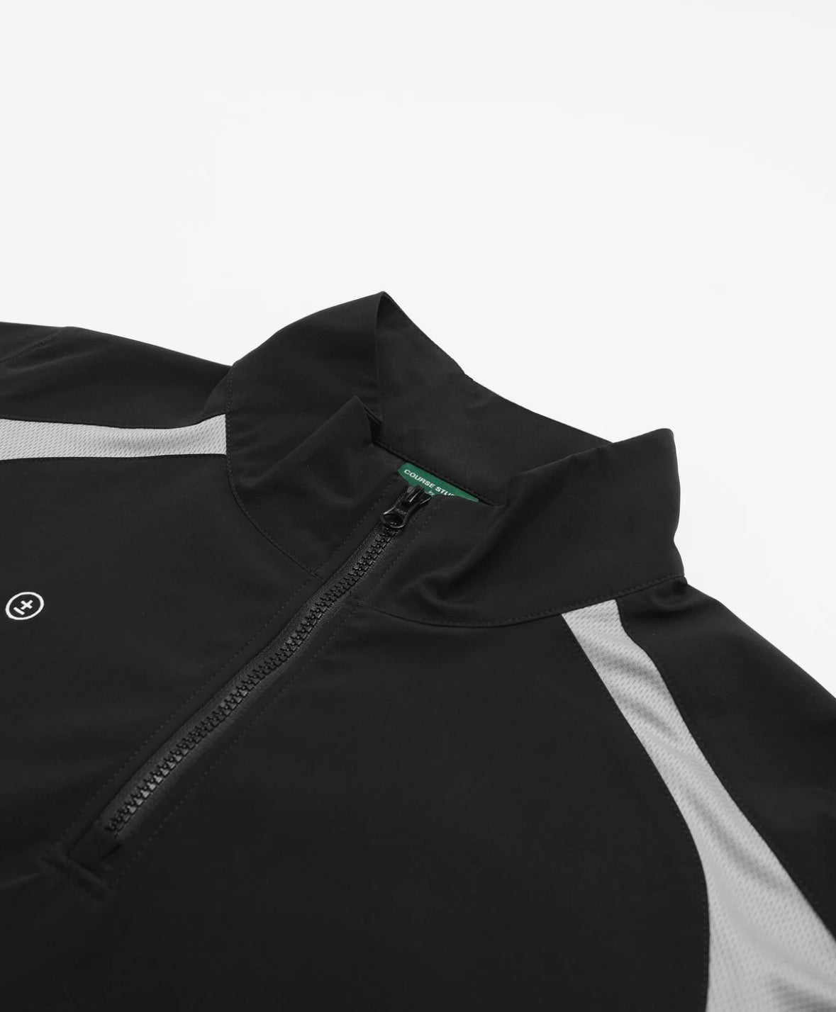 STUDENTS MYLES NYLON Q-ZIP BLACK