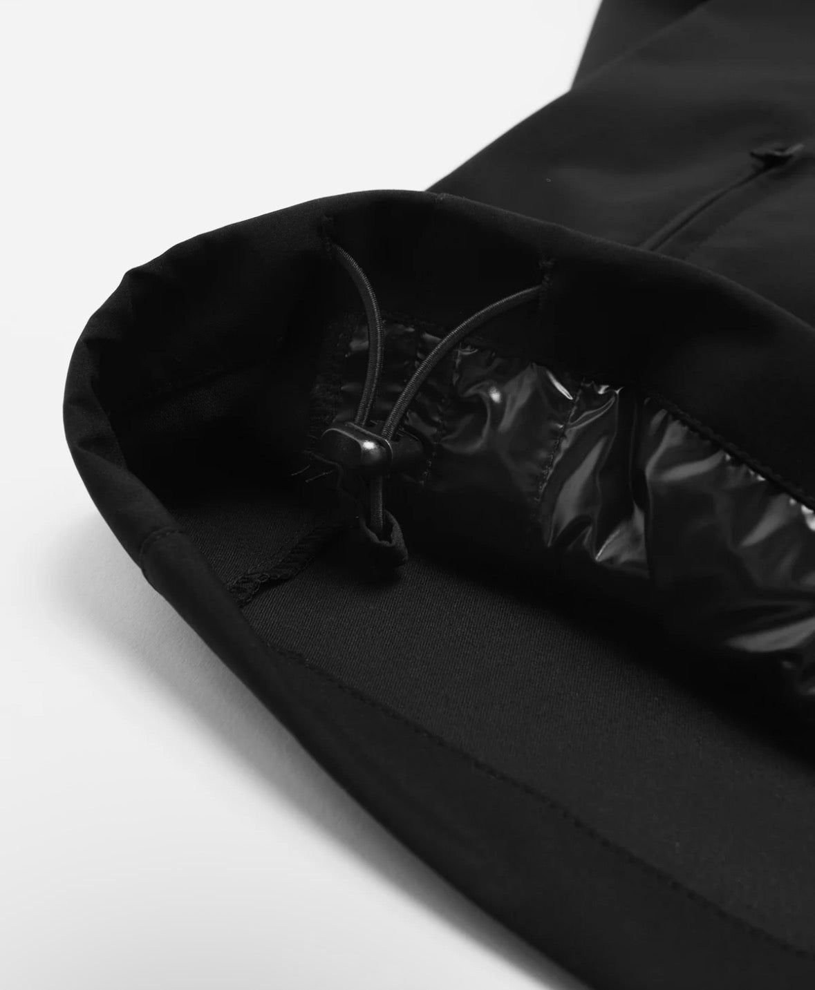 STUDENTS MYLES NYLON Q-ZIP BLACK