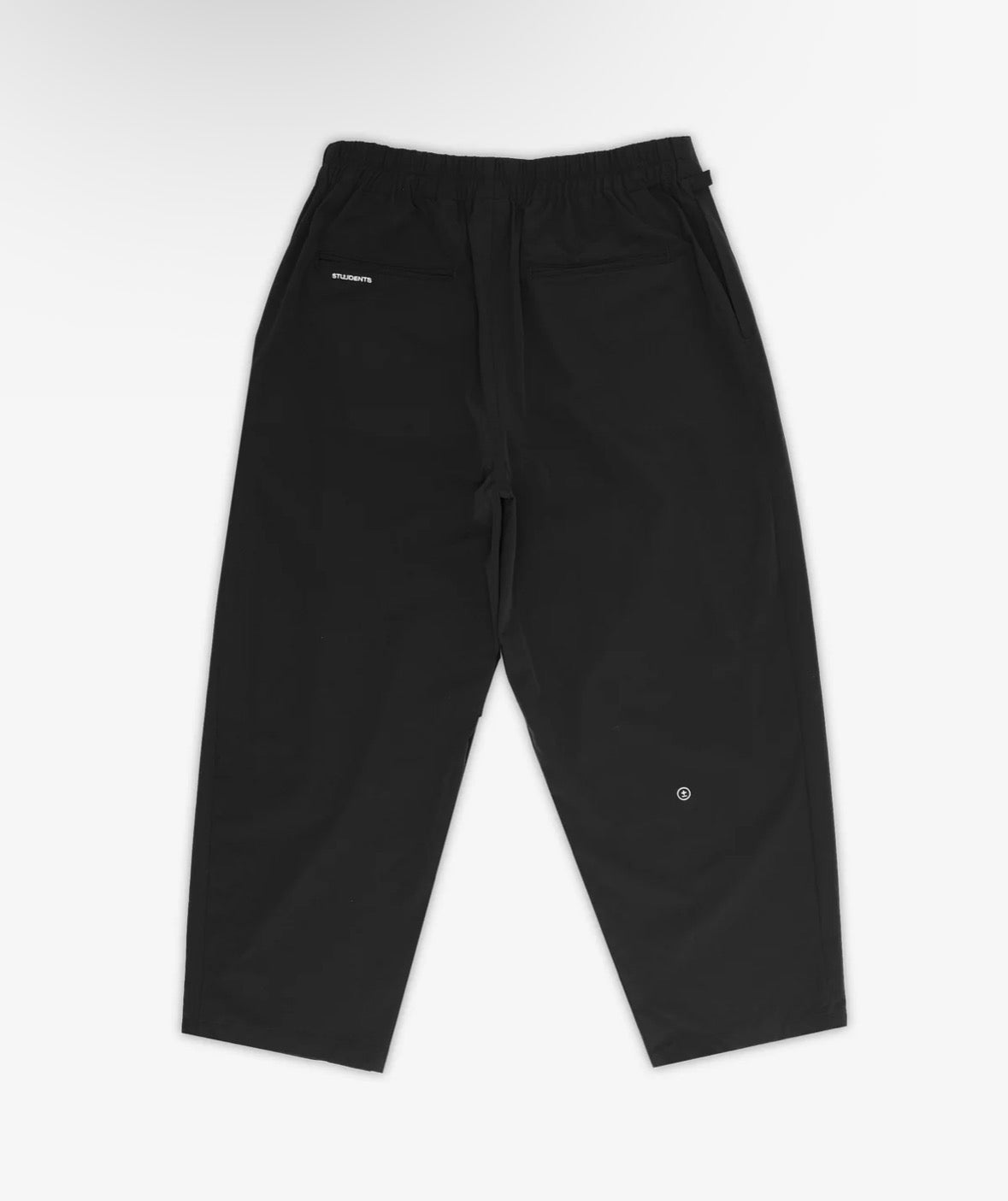 STUDENTS SCIENCE ADJUSTABLE PLEATED PANTS BLACK