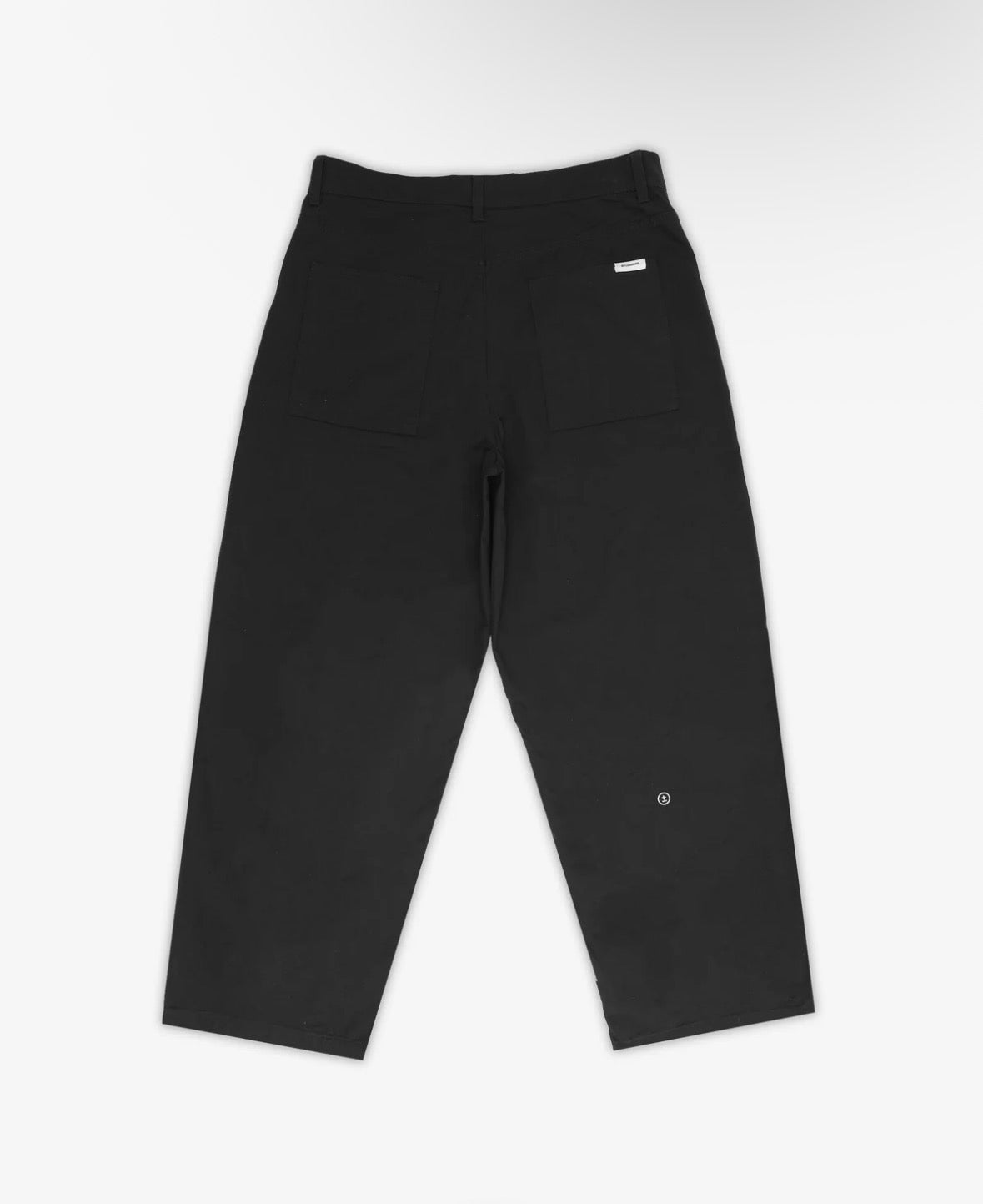 STUDENTS CURRICULUM BAGGY TWILL PANTS BLACK
