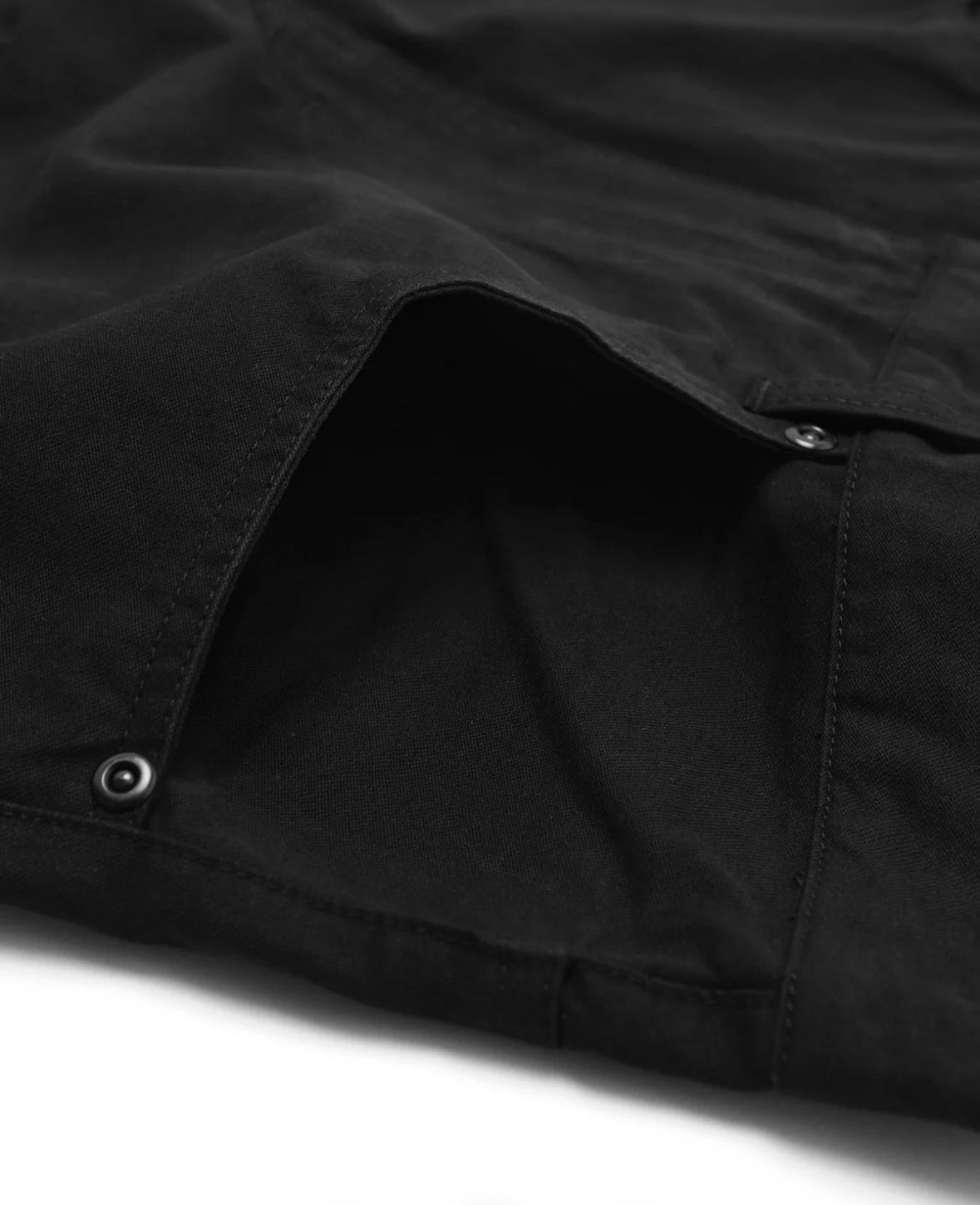STUDENTS CURRICULUM BAGGY TWILL PANTS BLACK