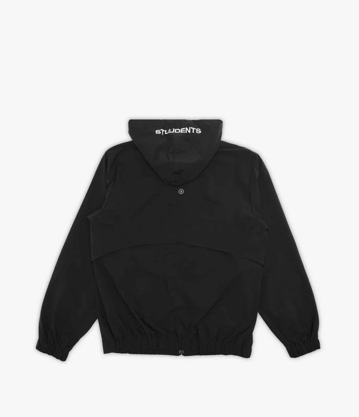 STUDENTS CAMARGO NYLON HOODIE BLACK