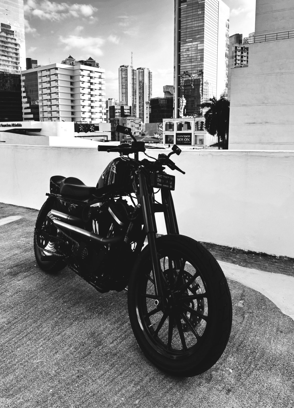 US PRJCT × DZ CYCLES — HARLEY-DAVIDSON SPORTSTER 883