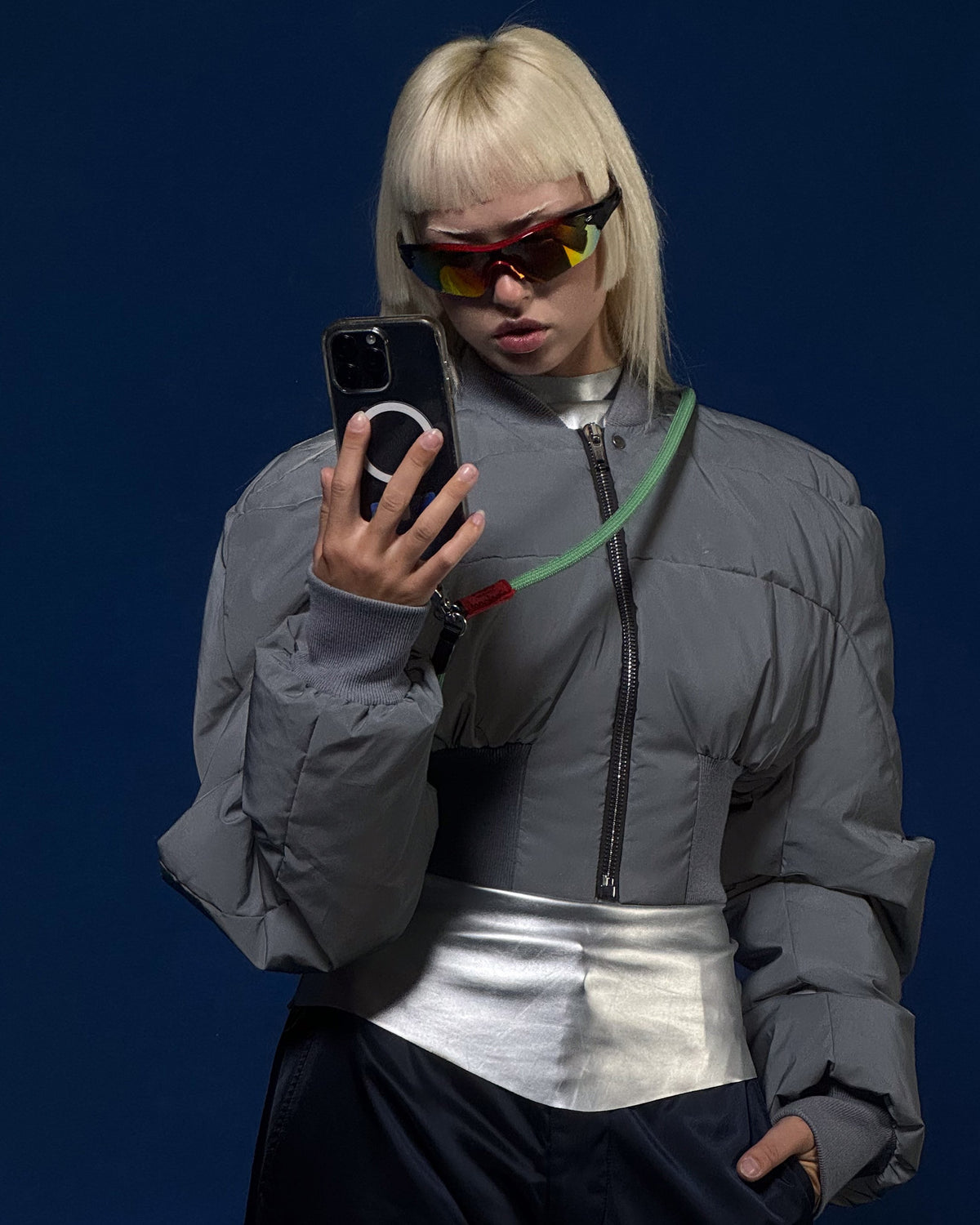 PLEASURES x TOPOLOGIE PHONE STRAP