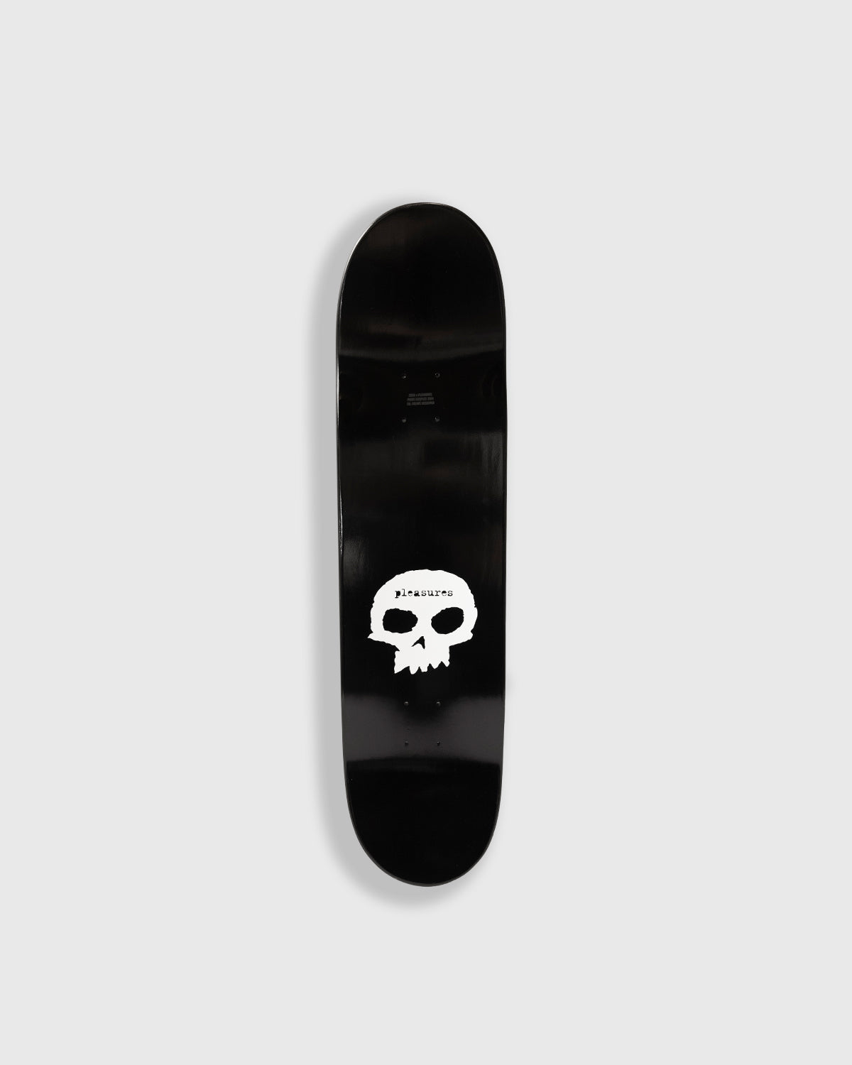 PLEASURES x ZERO SKULLS SKATE DECK