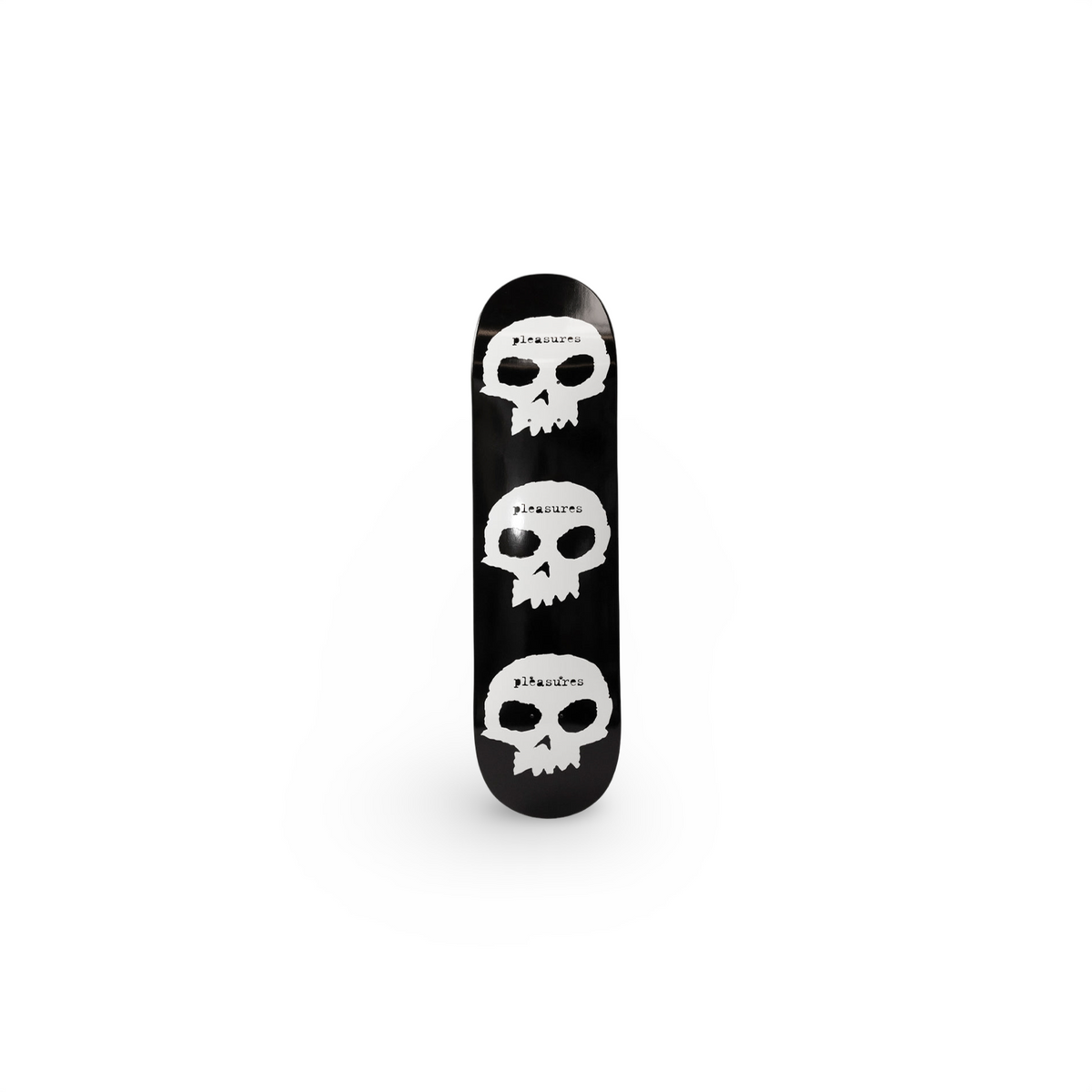 PLEASURES x ZERO SKULLS SKATE DECK