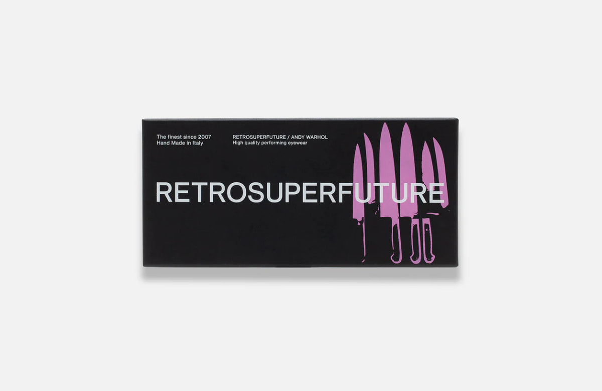 RETROSUPERFUTURE THE KNIVES BLACK ANDY WARHOL IX