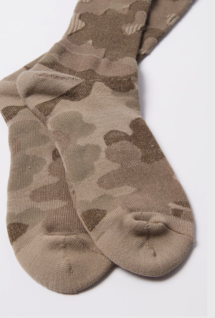 PARRA SIGNATURE CAMO CREW SOCKS  BROWN