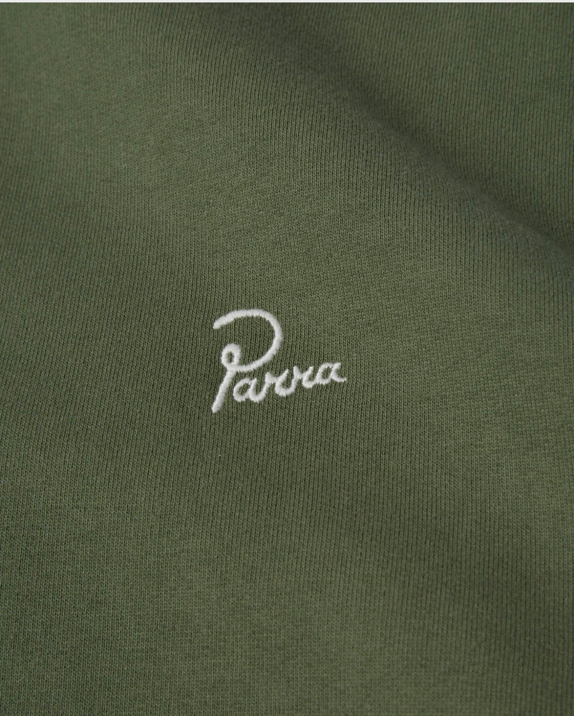 PARRA SIGNATURE CREW NECK SWEATSHIRT GREEN