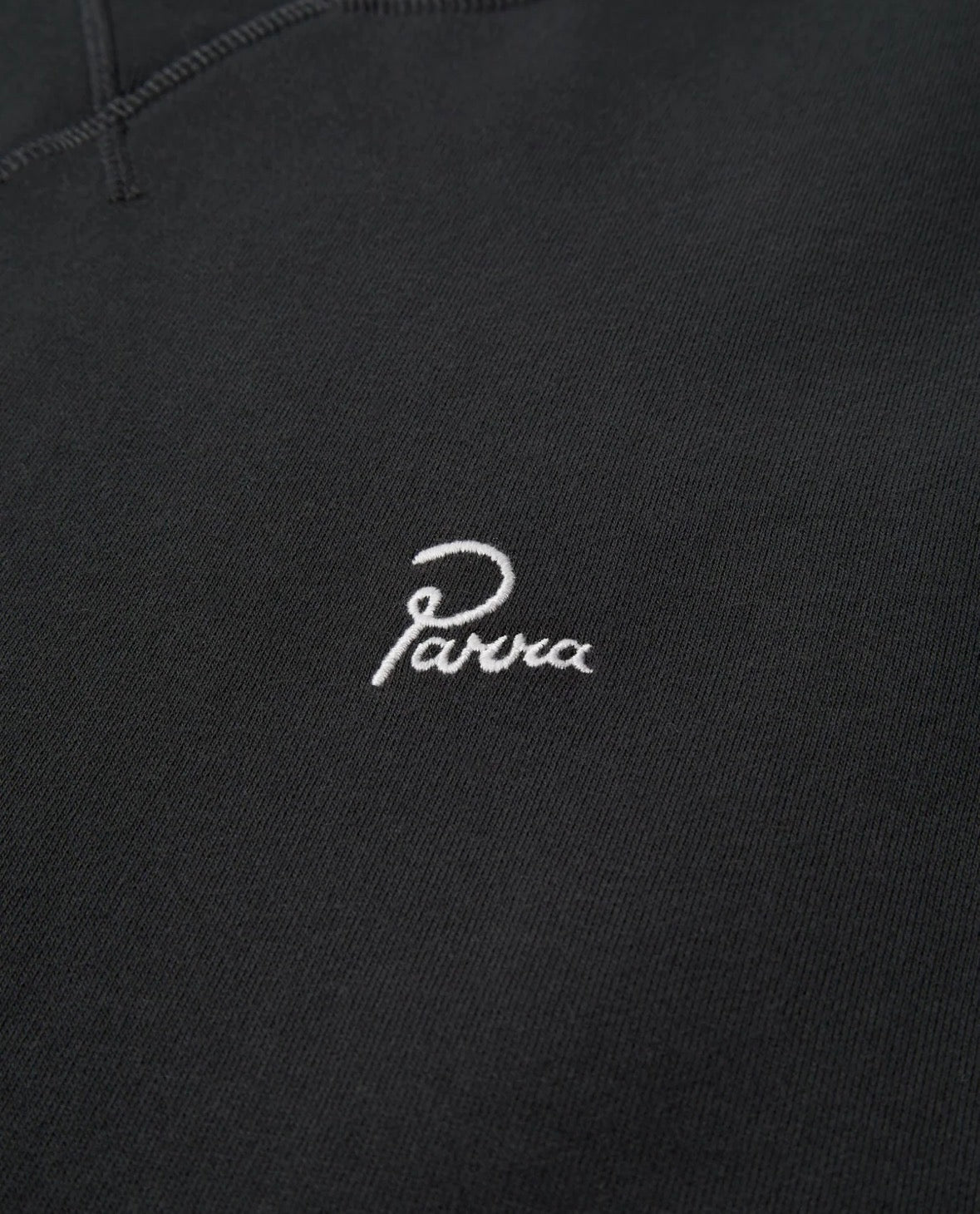 PARRA SIGNATURE CREW NECK SWEATSHIRT BLACK