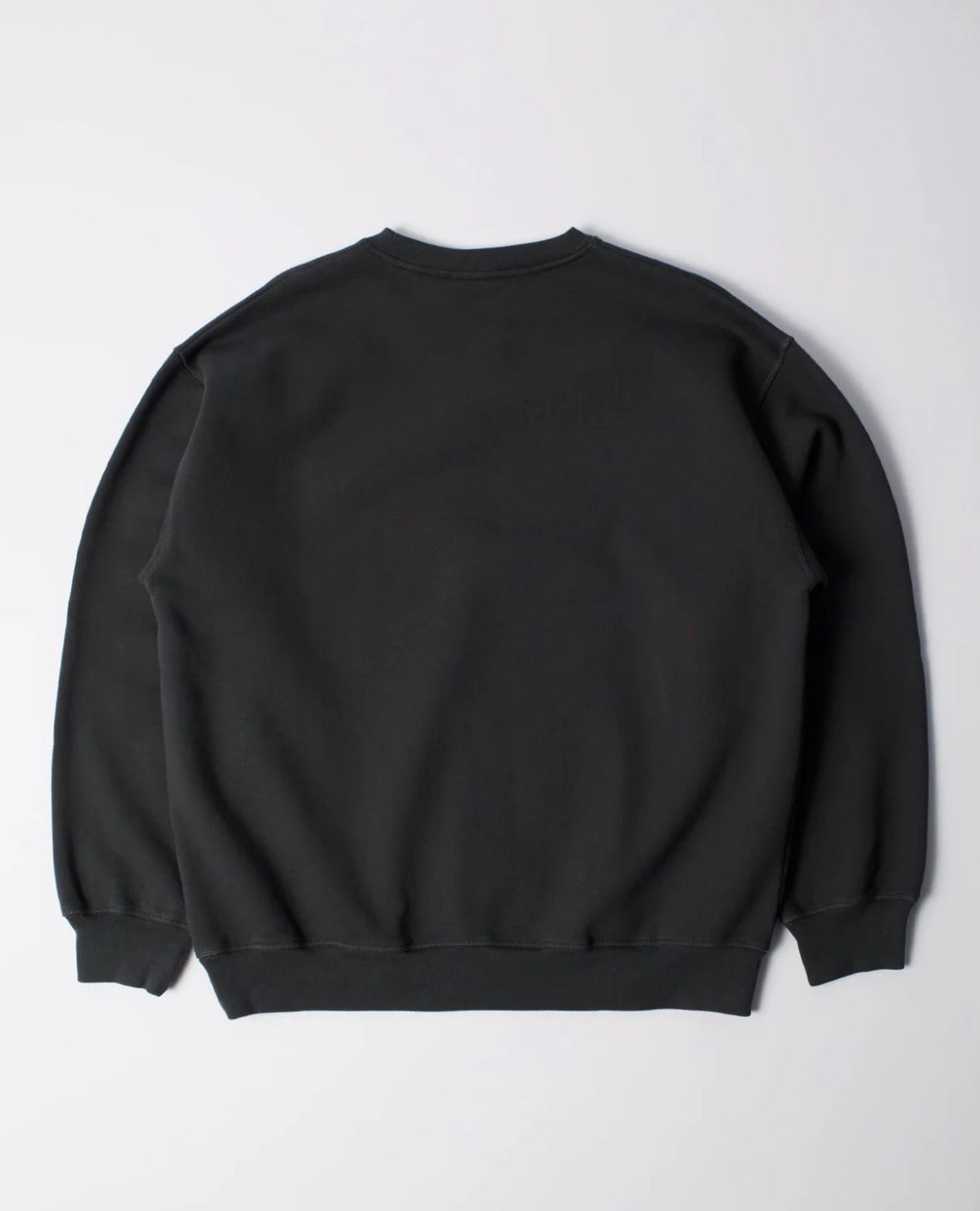 PARRA SIGNATURE CREW NECK SWEATSHIRT BLACK