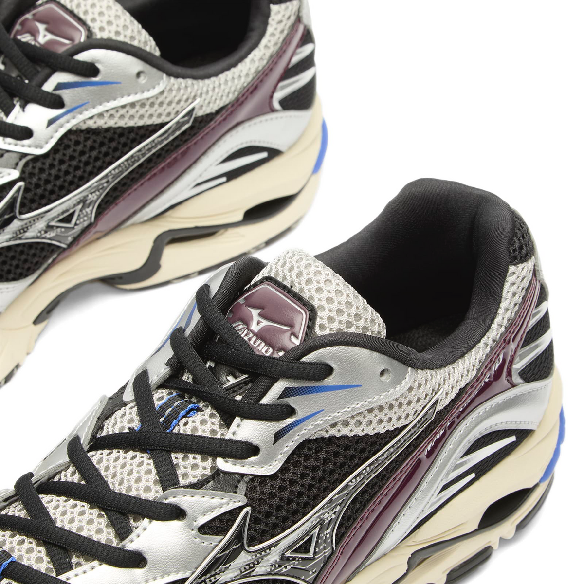 MIZUNO WAVE RIDER 10 HARBOR MIST BLACK
