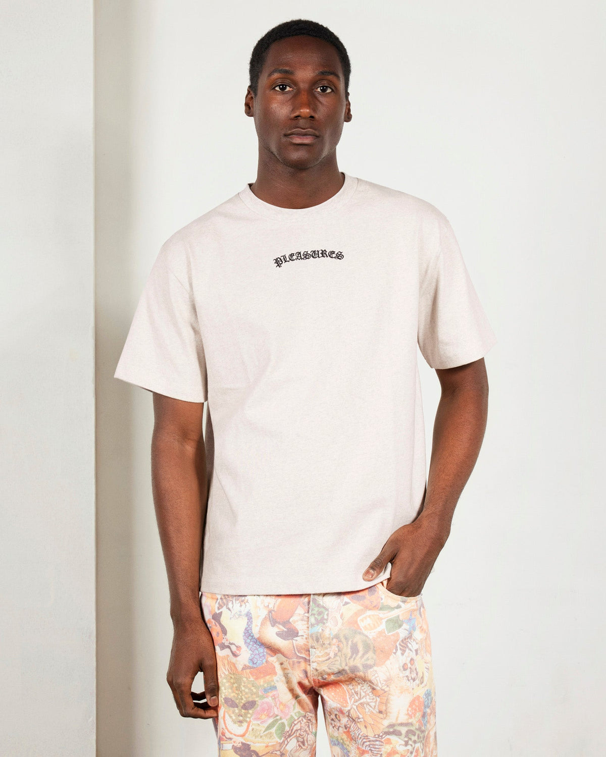 PLEASURES NEURAL APPLIQUE SHIRT