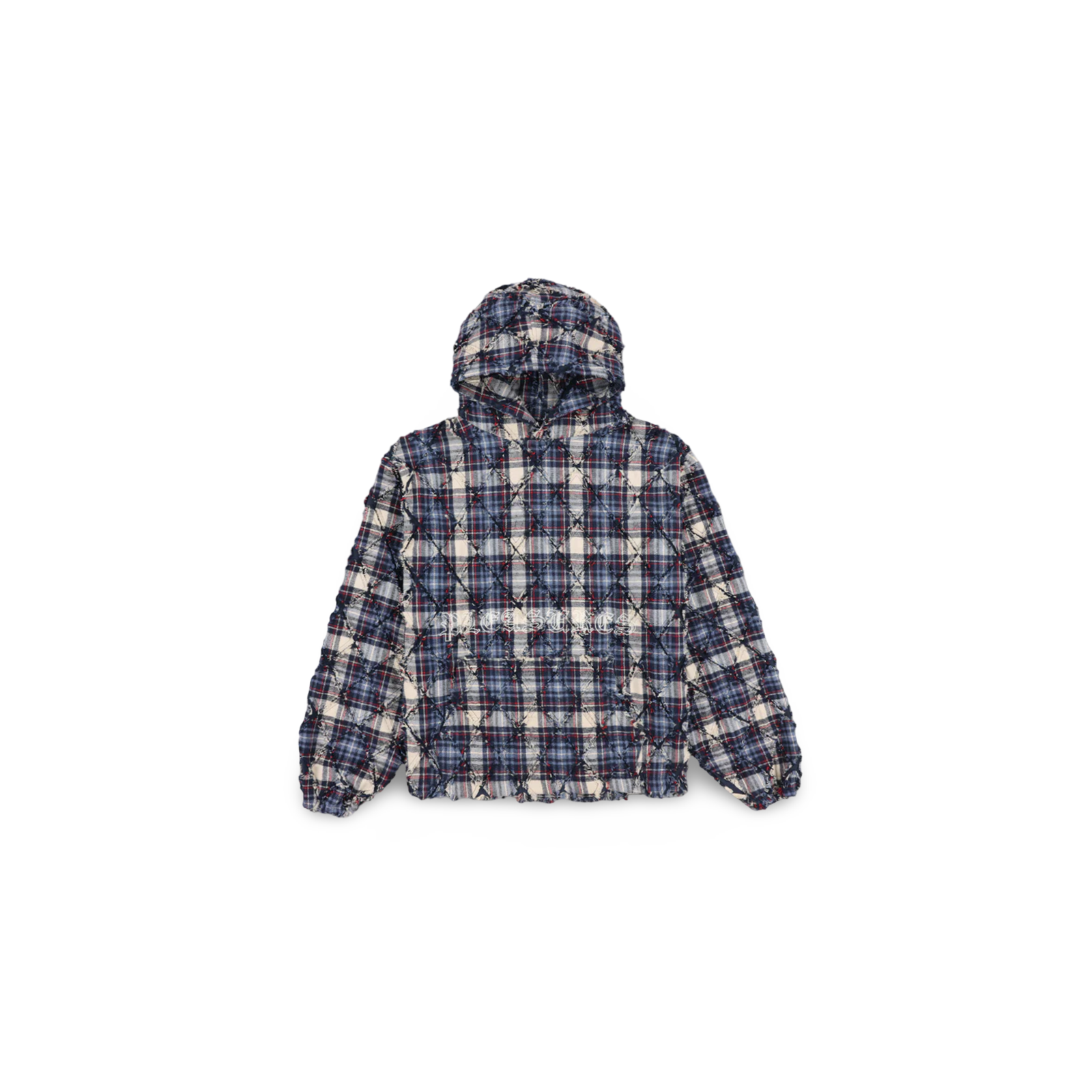 PLEASURES MYSTIC PONCHO HOODIE - LUST PANAMA