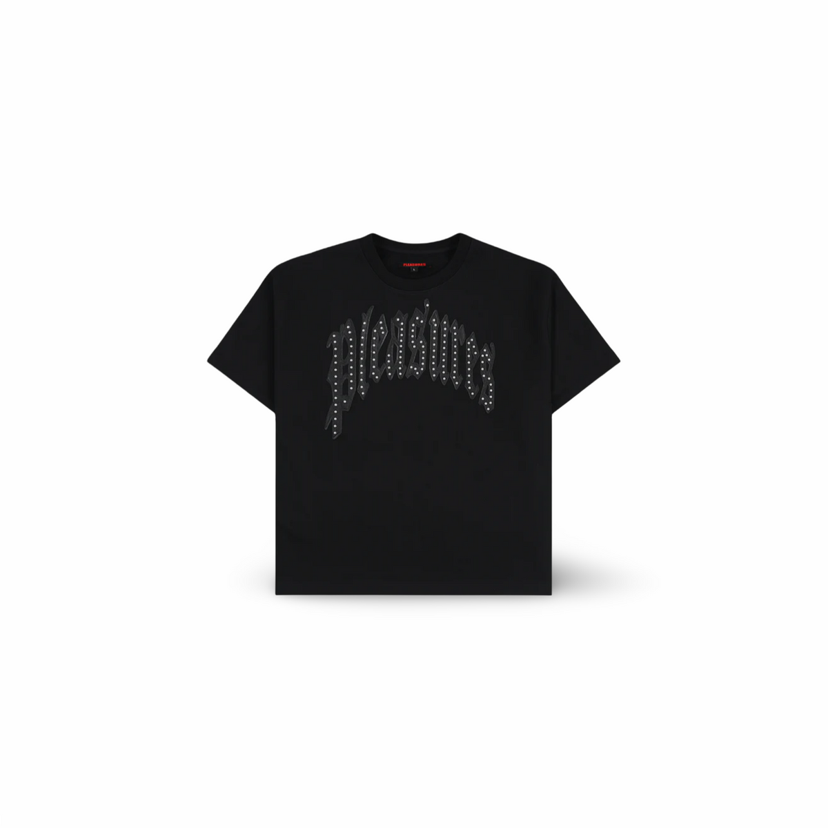PLEASURES TWITCH STUDDED CREWNECK