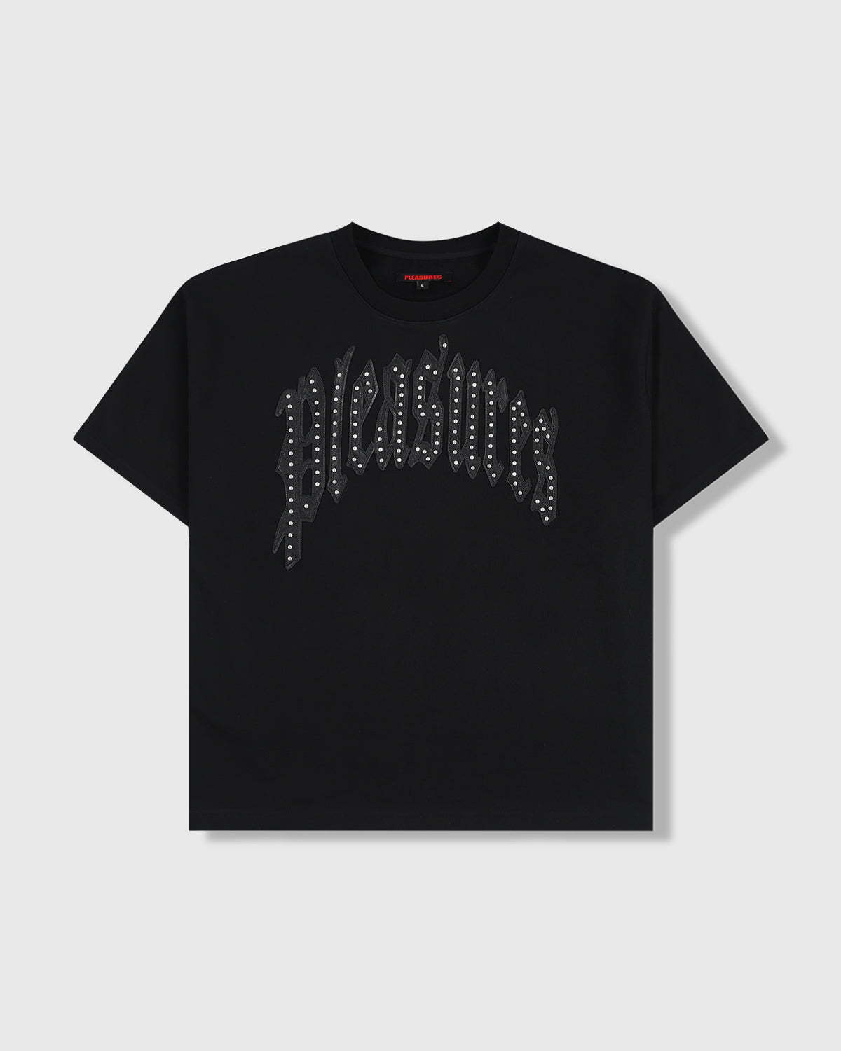 PLEASURES TWITCH STUDDED CREWNECK