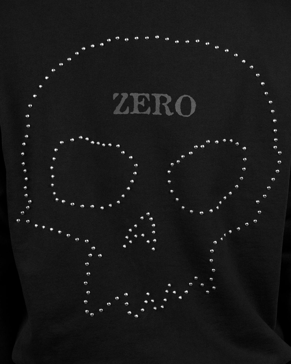 PLEASURES x ZERO STUDDED HOODIE