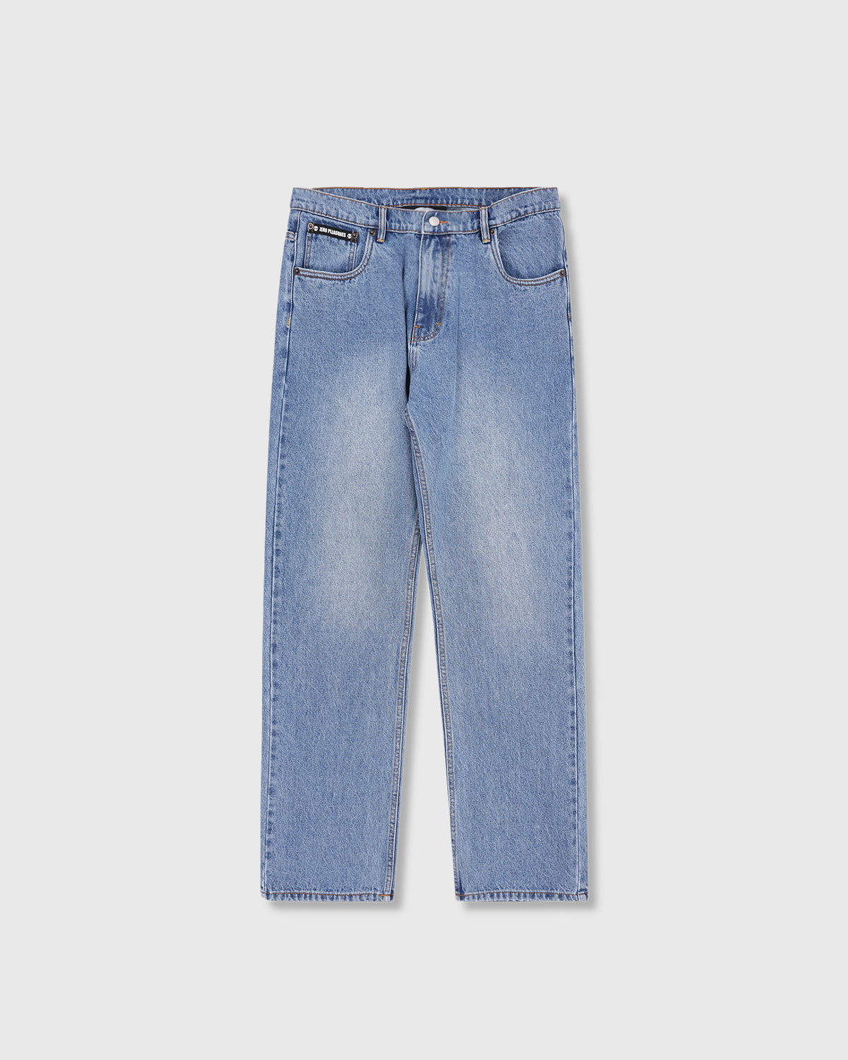 PLEASURES x ZERO ROTTEN JEANS