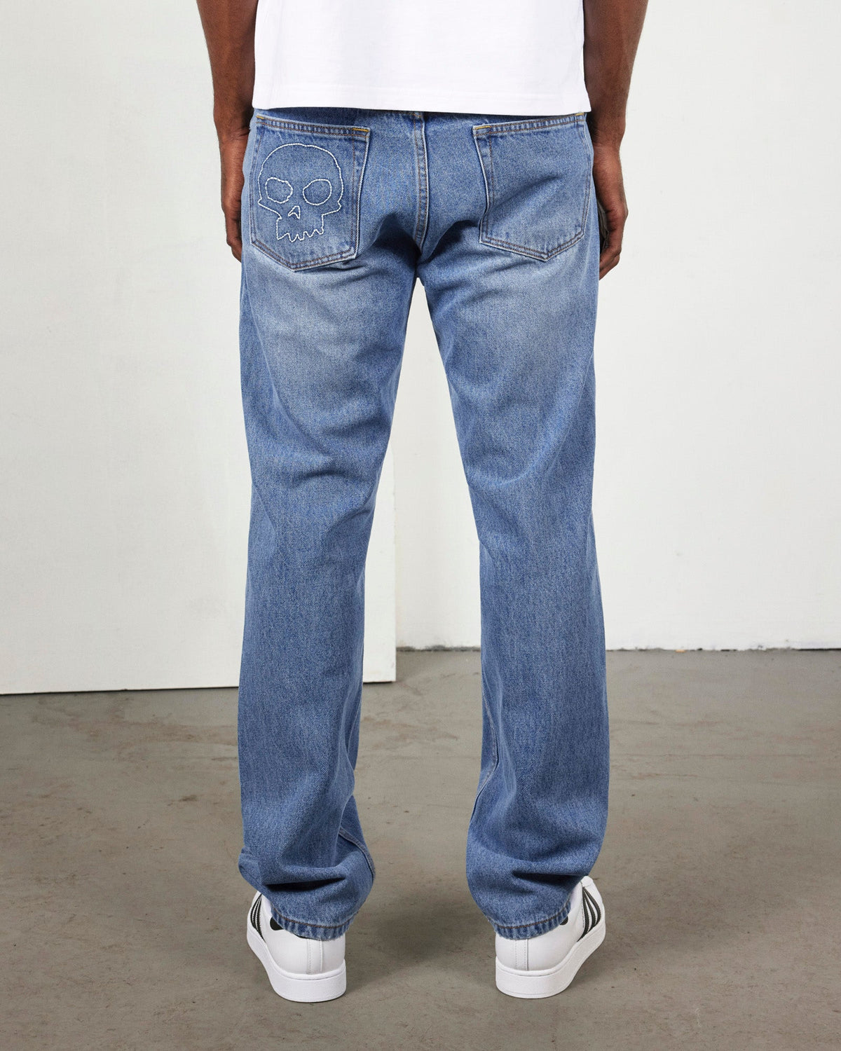 PLEASURES x ZERO ROTTEN JEANS