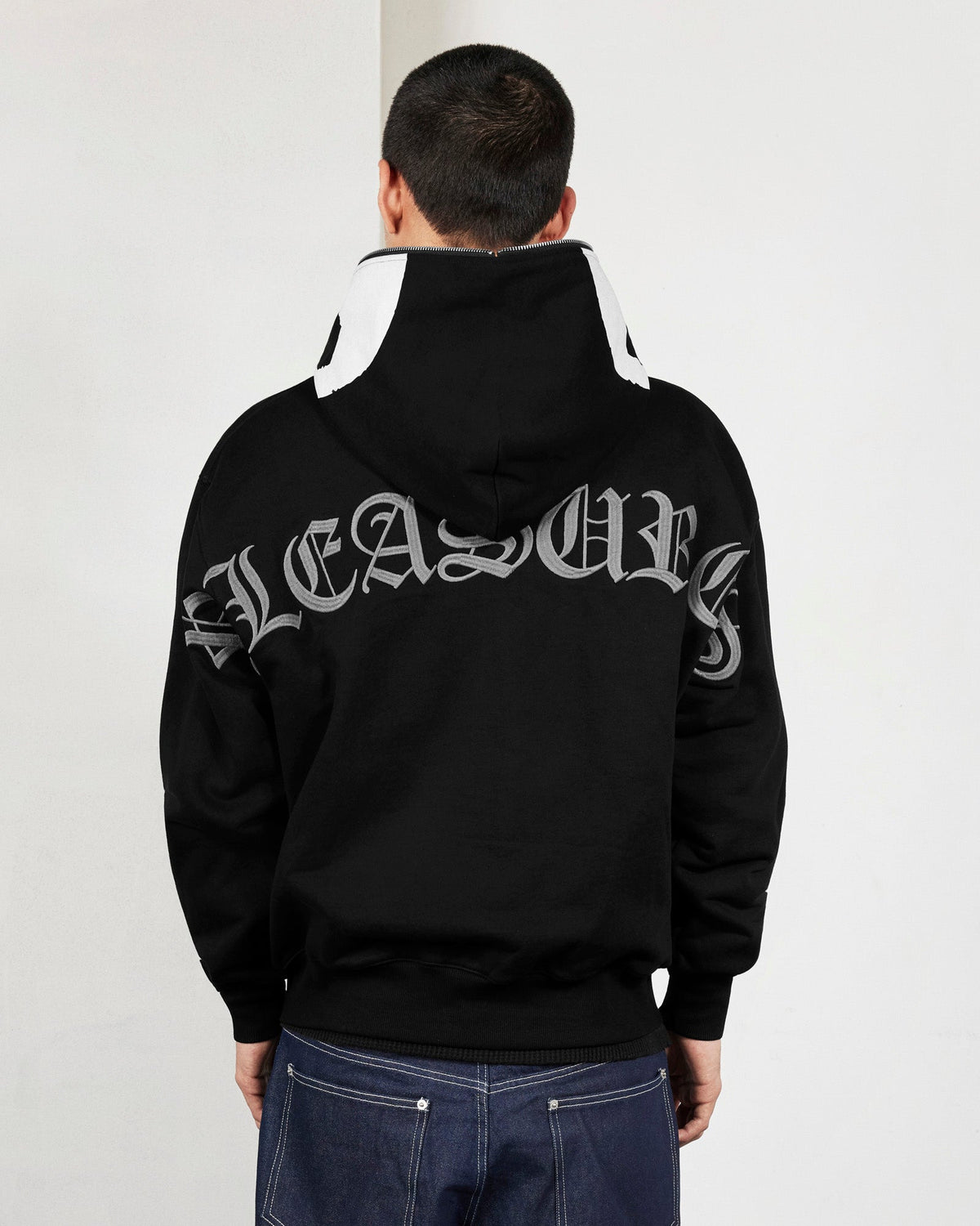 PLEASURES x ZERO BALAKLAVA ZIP HOODIE