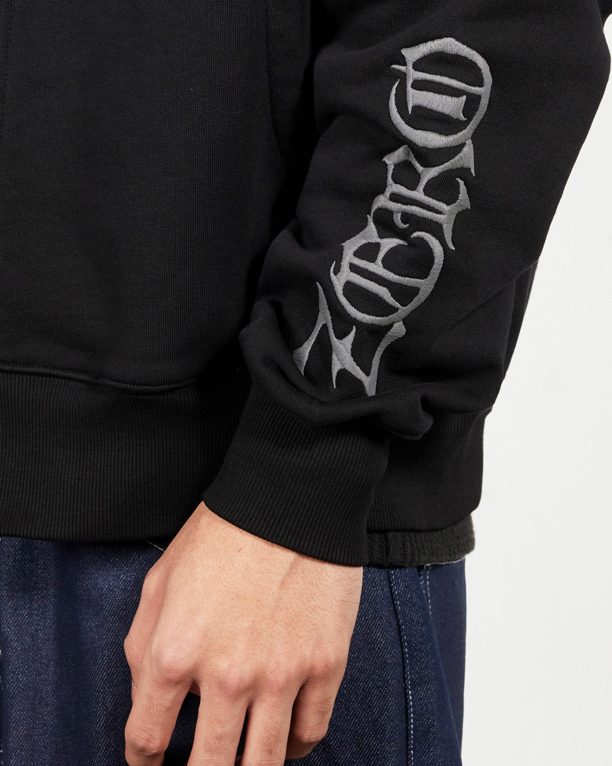 PLEASURES x ZERO BALAKLAVA ZIP HOODIE