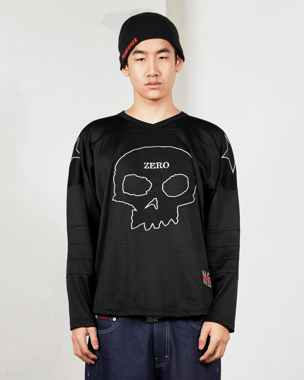 PLEASURES x ZERO JAMIE HOCKEY JERSEY