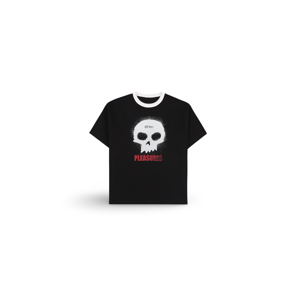 PLEASURES x ZERO SINGLE SKULL HEAVYWEIGHT SHIRT