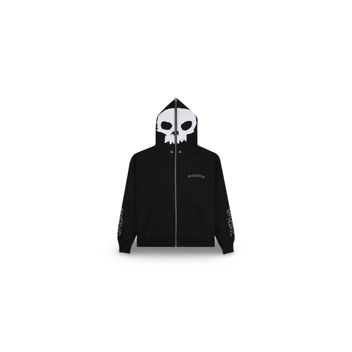 PLEASURES x ZERO BALAKLAVA ZIP HOODIE