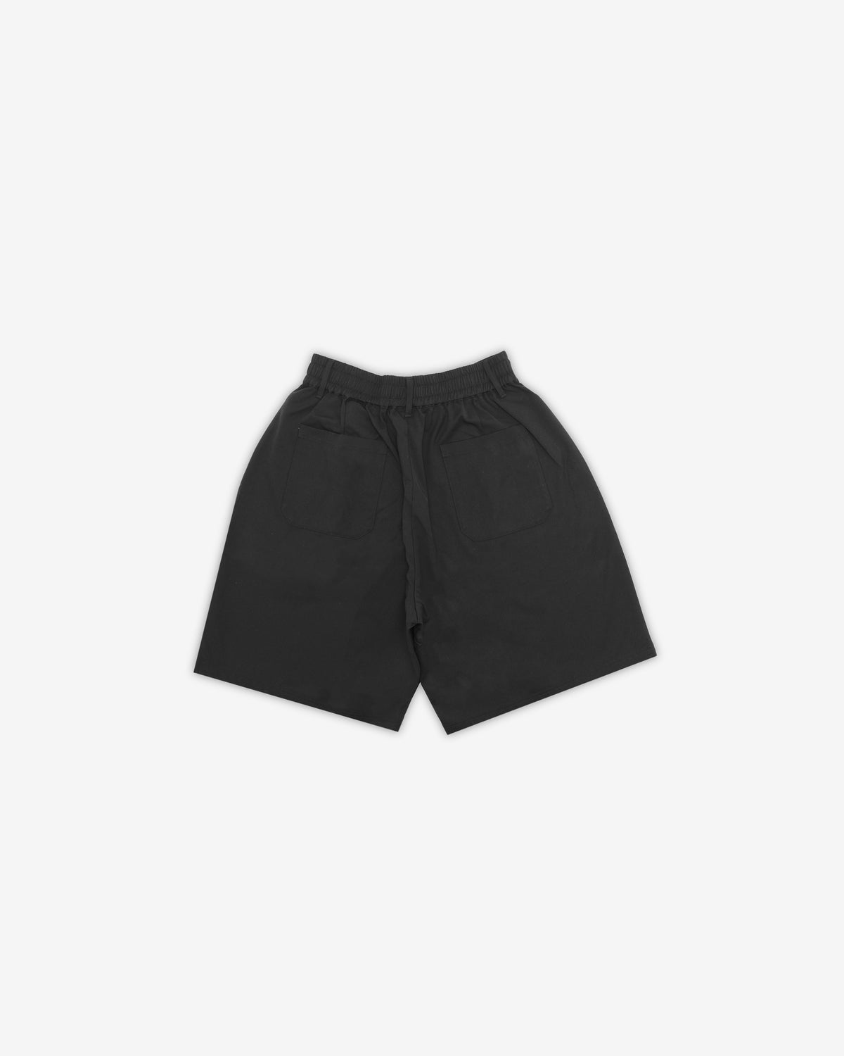 PLEASURES CALCULUS BAGGY PLEATED SHORTS BLACK