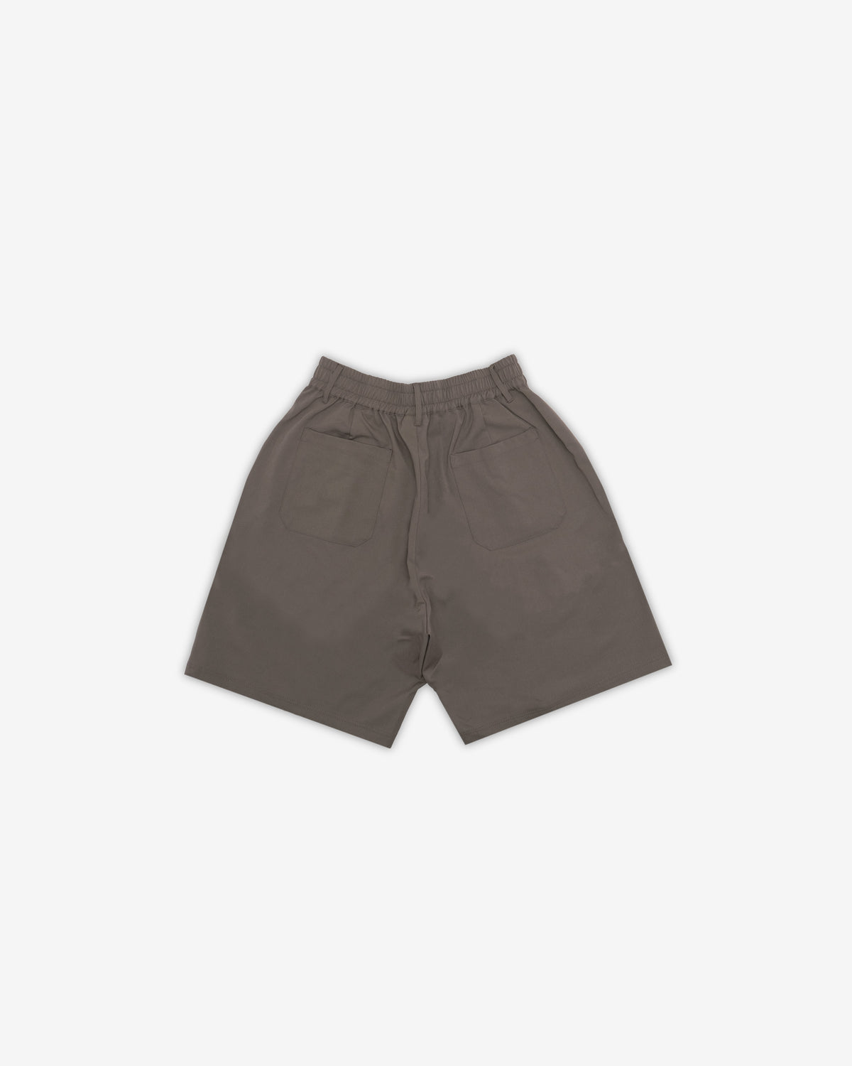 STUDENTS CALCULUS BAGGY PLEATED SHORTS GREY