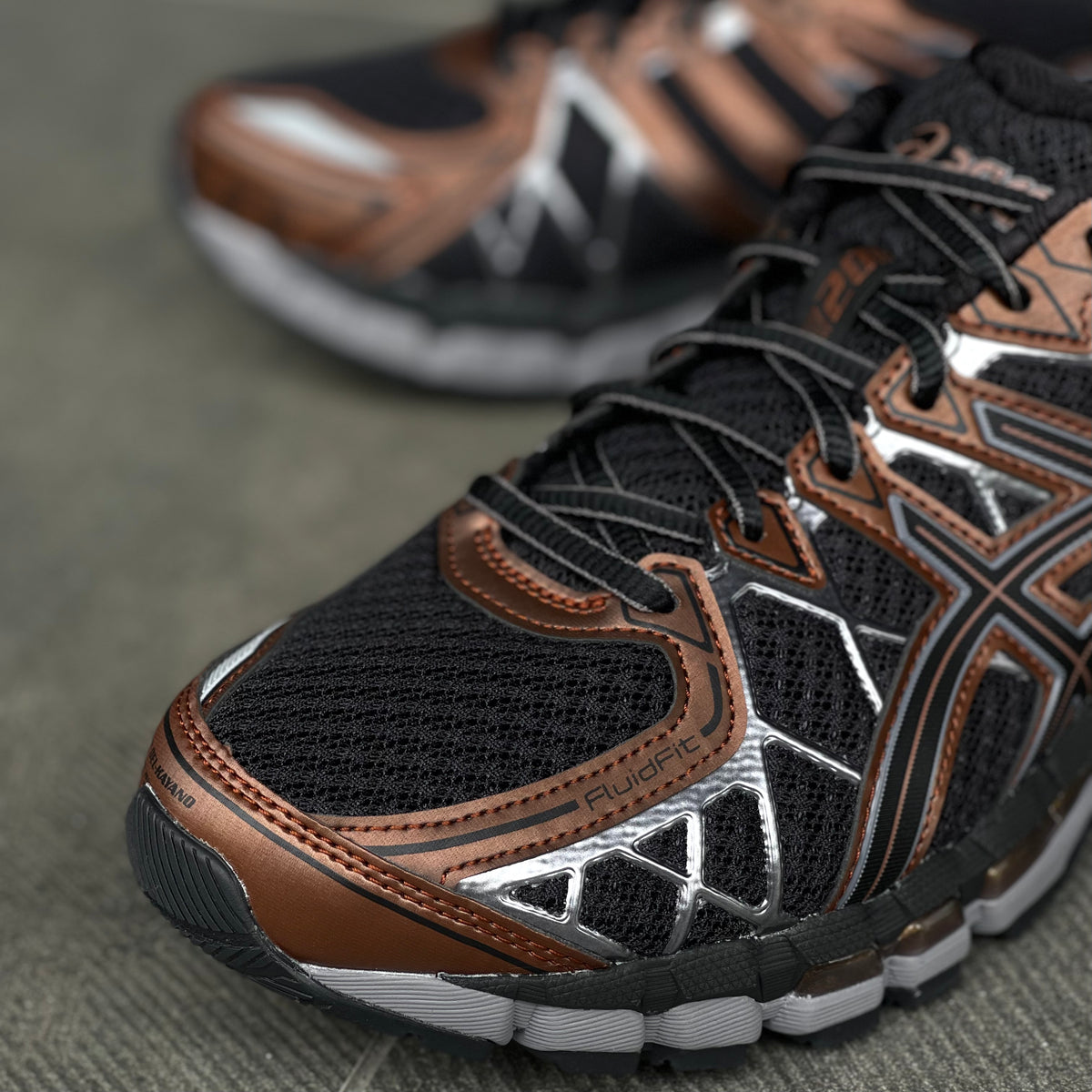 ASICS GEL- KAYANO 20 BLACK REDDISH BROWN