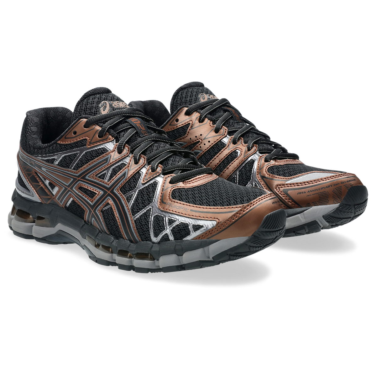 ASICS GEL- KAYANO 20 BLACK REDDISH BROWN