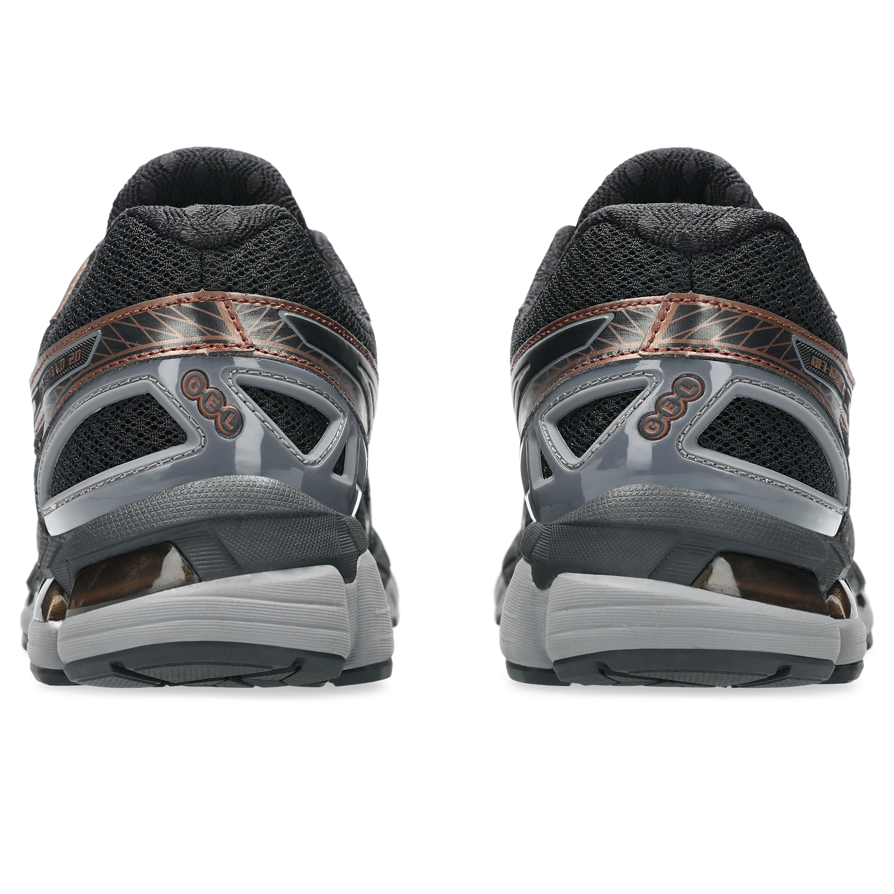 ASICS GEL- KAYANO 20 BLACK REDDISH BROWN - LUST PANAMA ASICS GEL- KAYANO 20 BLACK REDDISH BROWN - LUST PANAMA