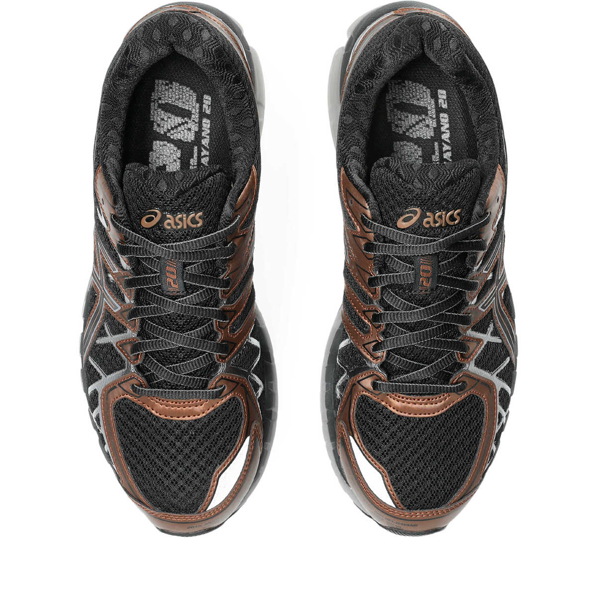 ASICS GEL- KAYANO 20 BLACK REDDISH BROWN