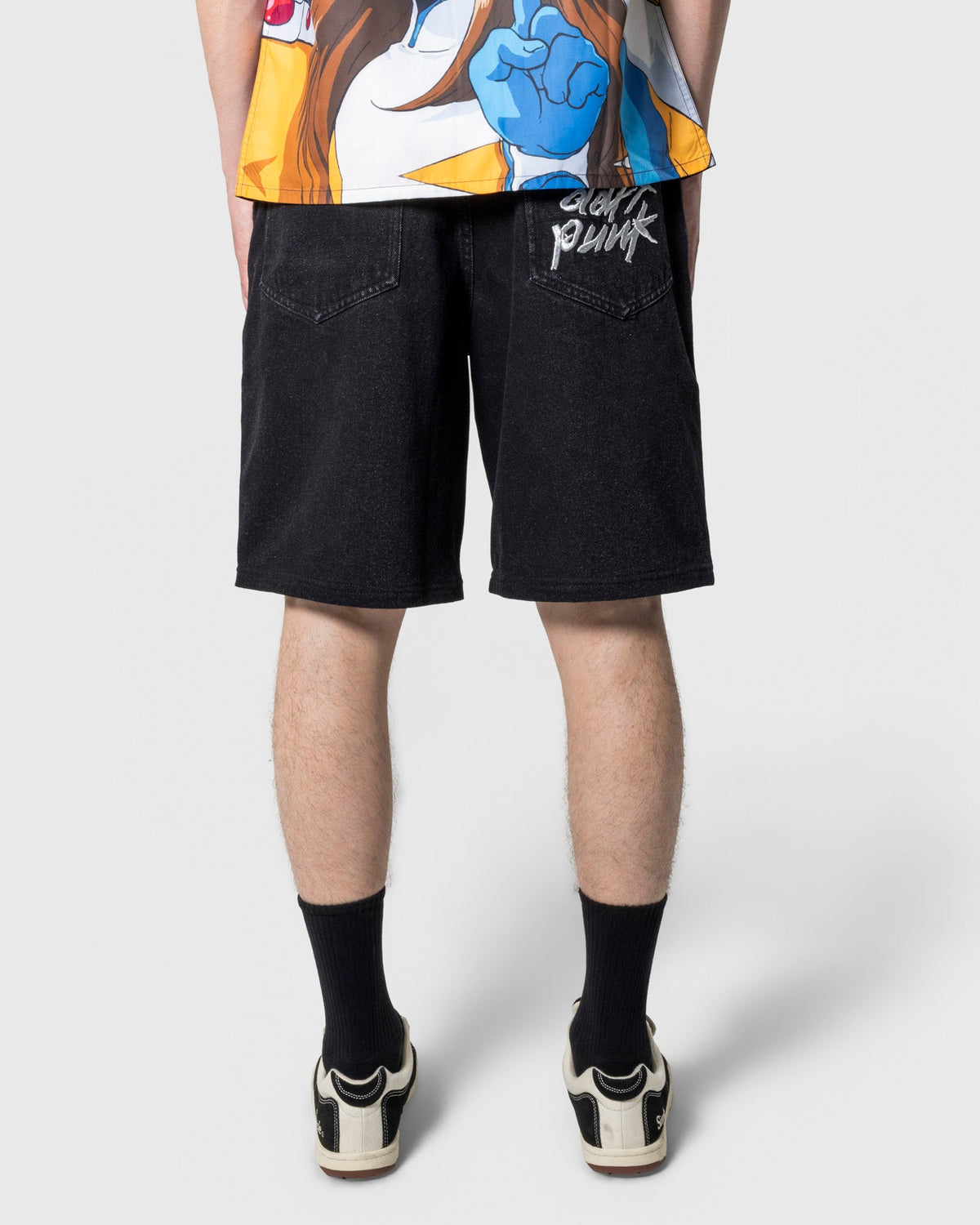 PLEASURES x DAFT PUNK LUCKY STUDDED JORTS