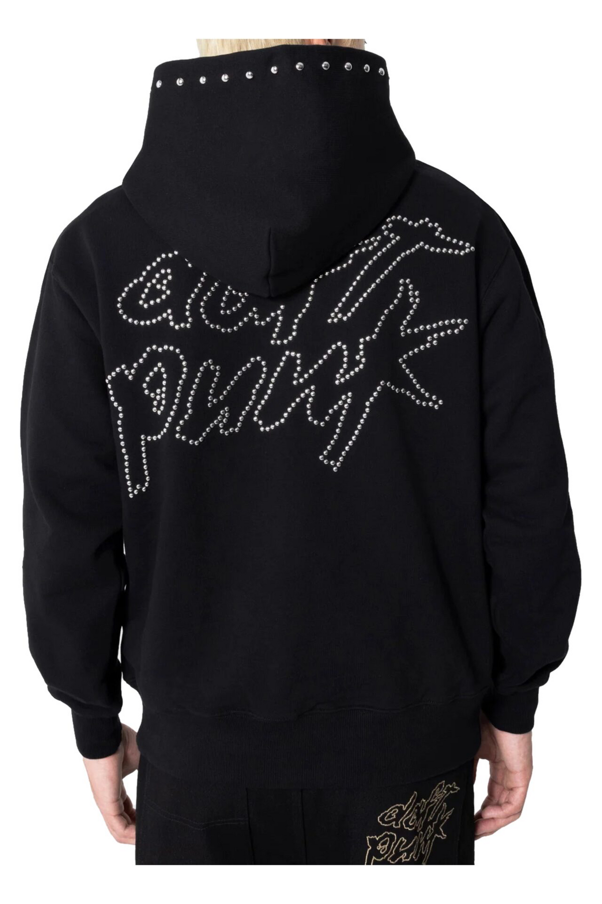 PLEASURES X DAFT PUNK STUDDED  HOODIE