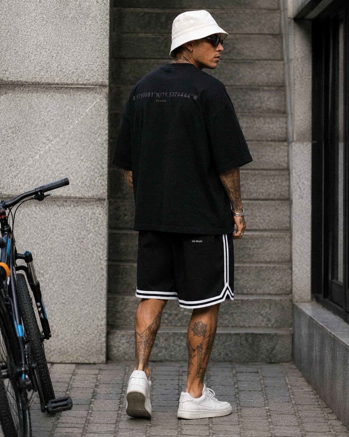 US PRJCT®️ LOW PROFILE T-SHIRT BLACK