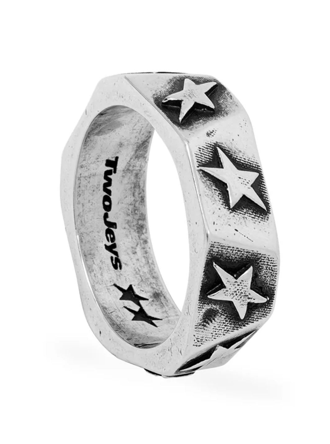 TWOJEYS TESSELATED RING