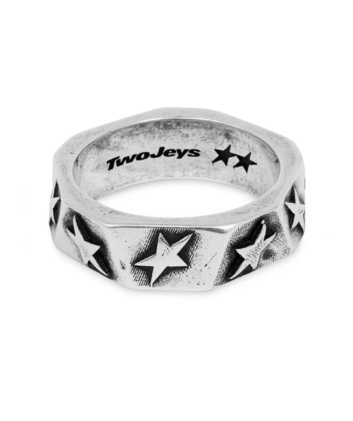 TWOJEYS TESSELATED RING