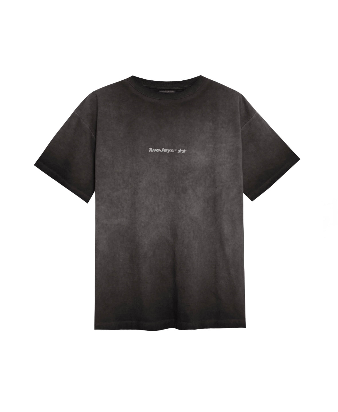 TWOJEYS ICON WASHED T-SHIRT BLACK