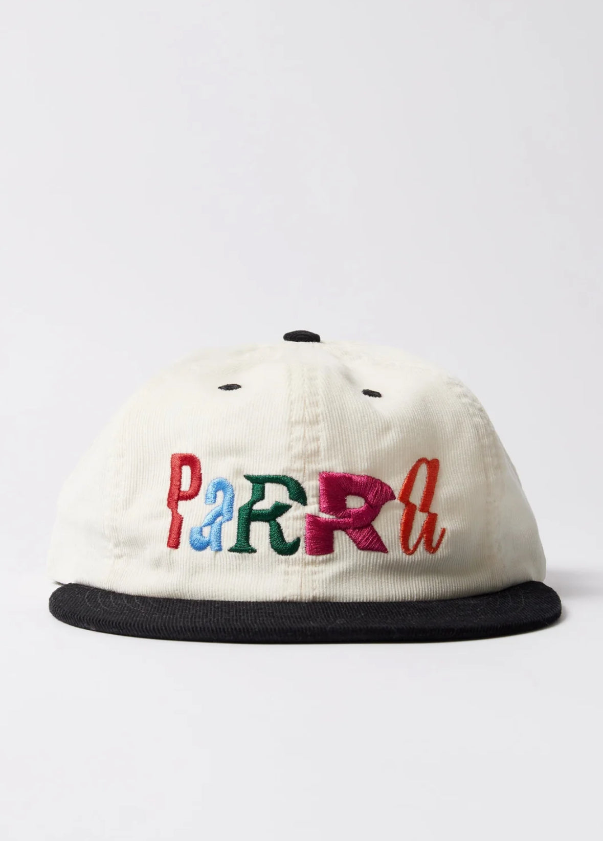 PARRA ERROR LOGO 6 PANEL HAT OFF WHITE