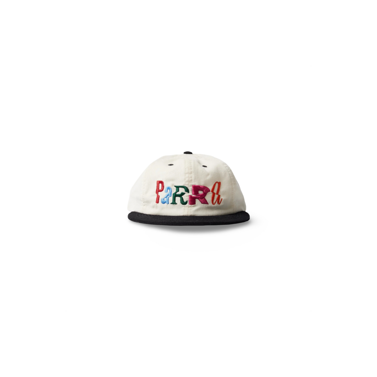 PARRA ERROR LOGO 6 PANEL HAT OFF WHITE