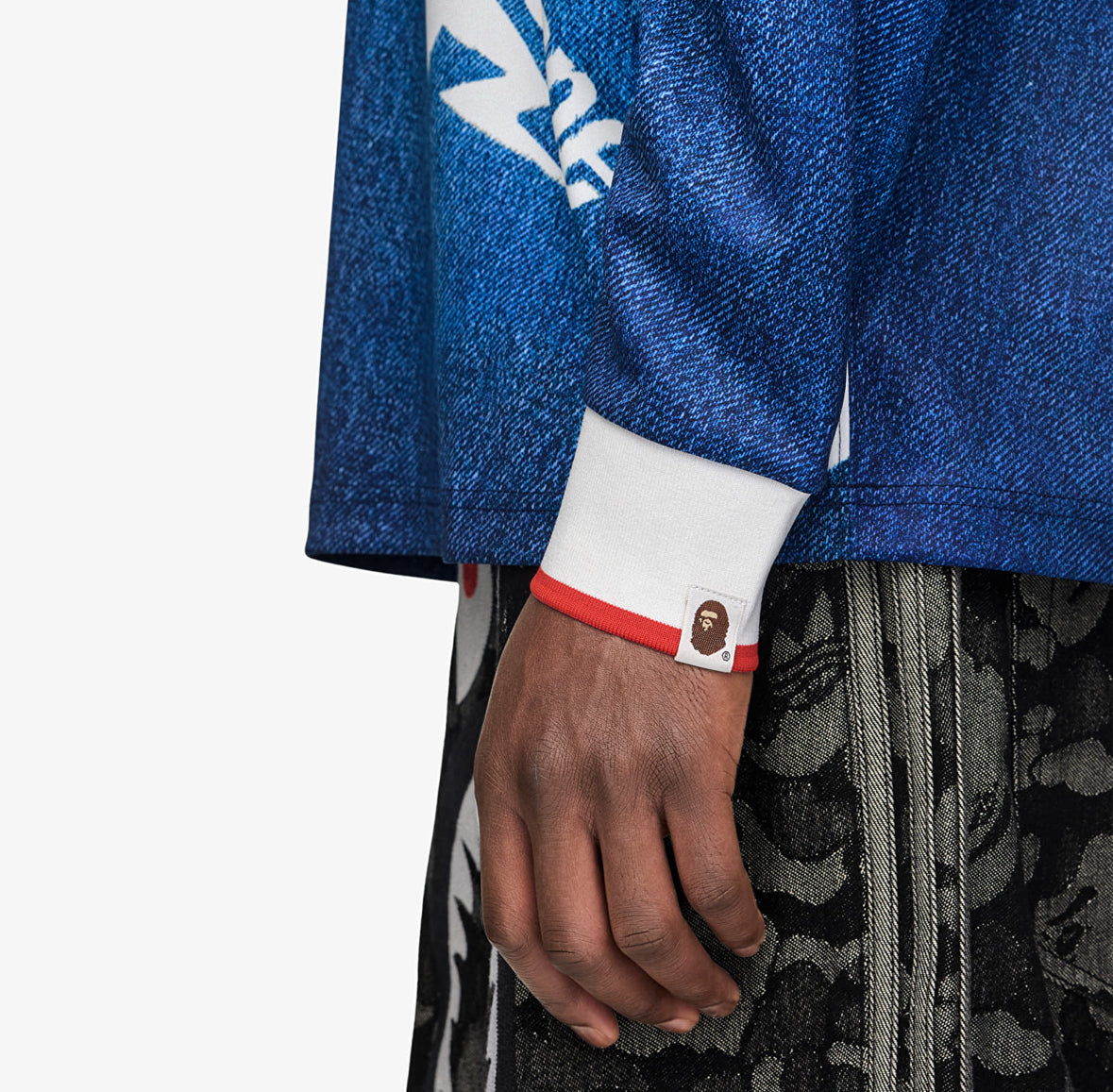 ADIDAS ORIGINALS x BAPE JERSEY LSL STAR