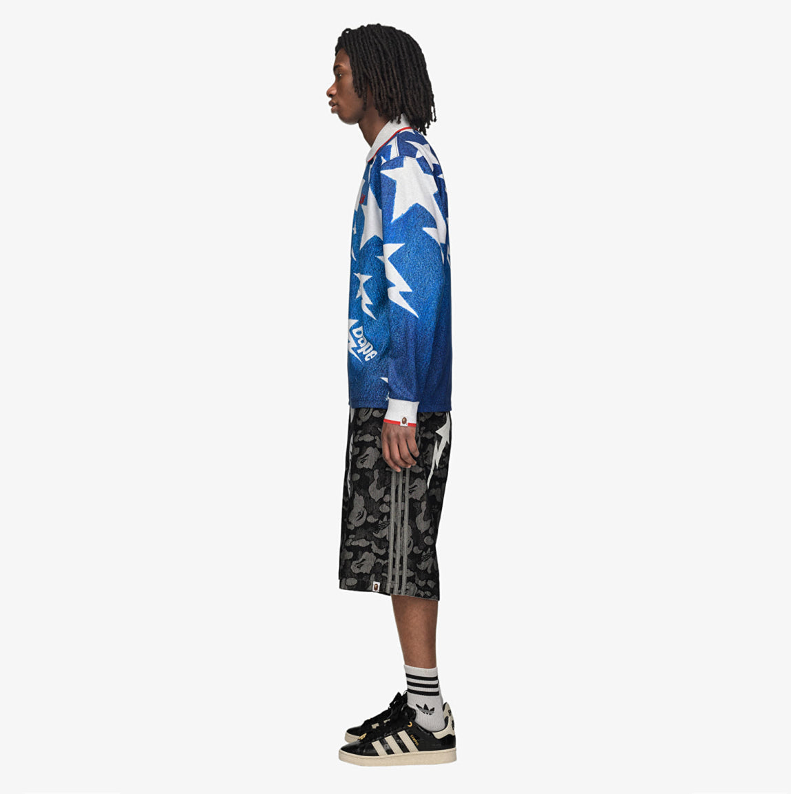 ADIDAS ORIGINALS x BAPE JERSEY LSL STAR