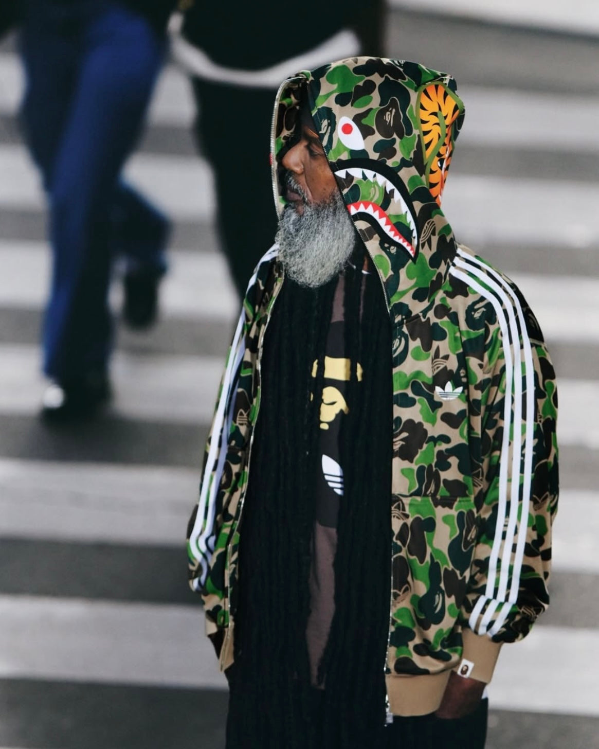 ADIDAS ORIGINALS x BAPE SHARK TRACK HOODIE