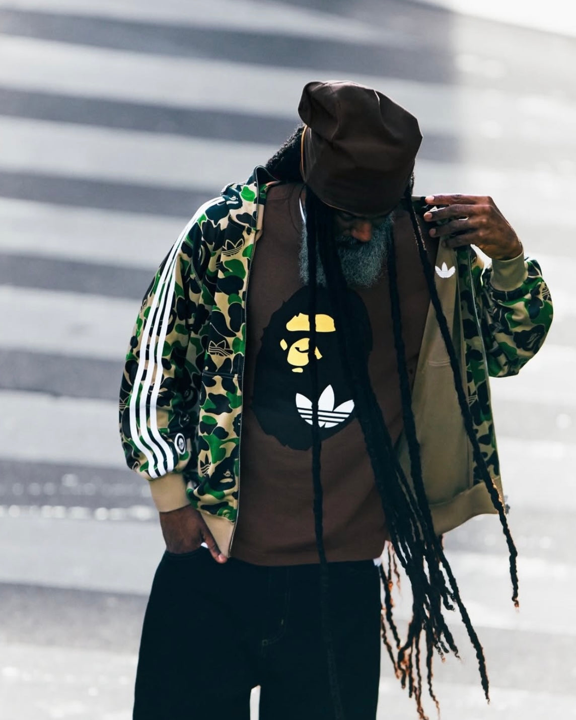 ADIDAS ORIGINALS x BAPE SHARK TRACK HOODIE - LUST PANAMA