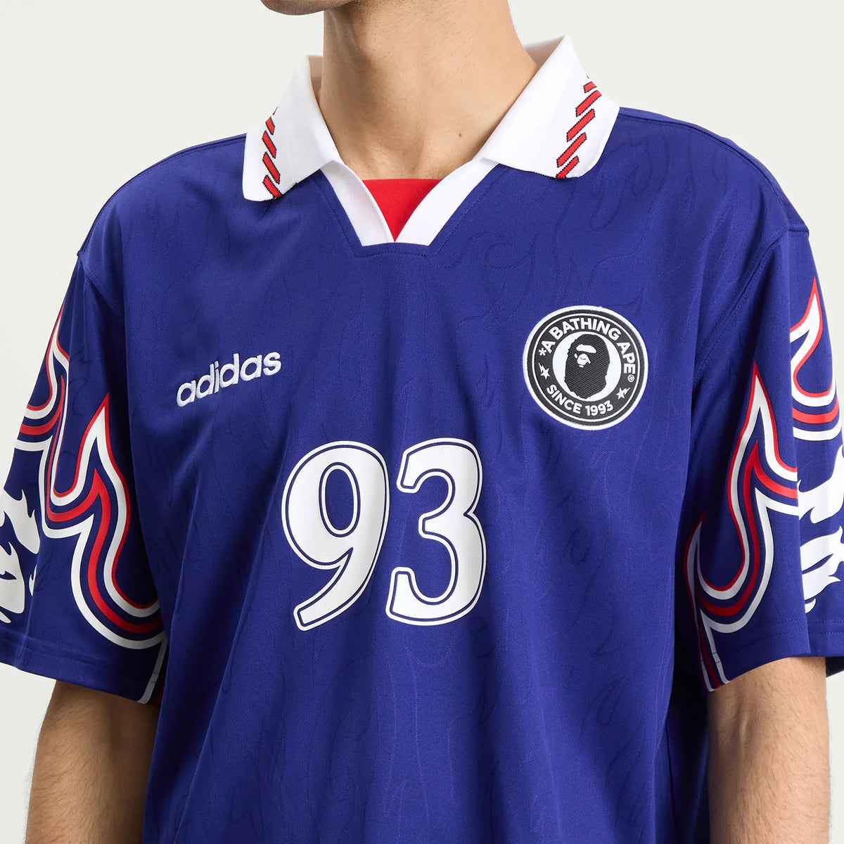 ADIDAS ORIGINALS x BAPE SSL FLAME JERSEY