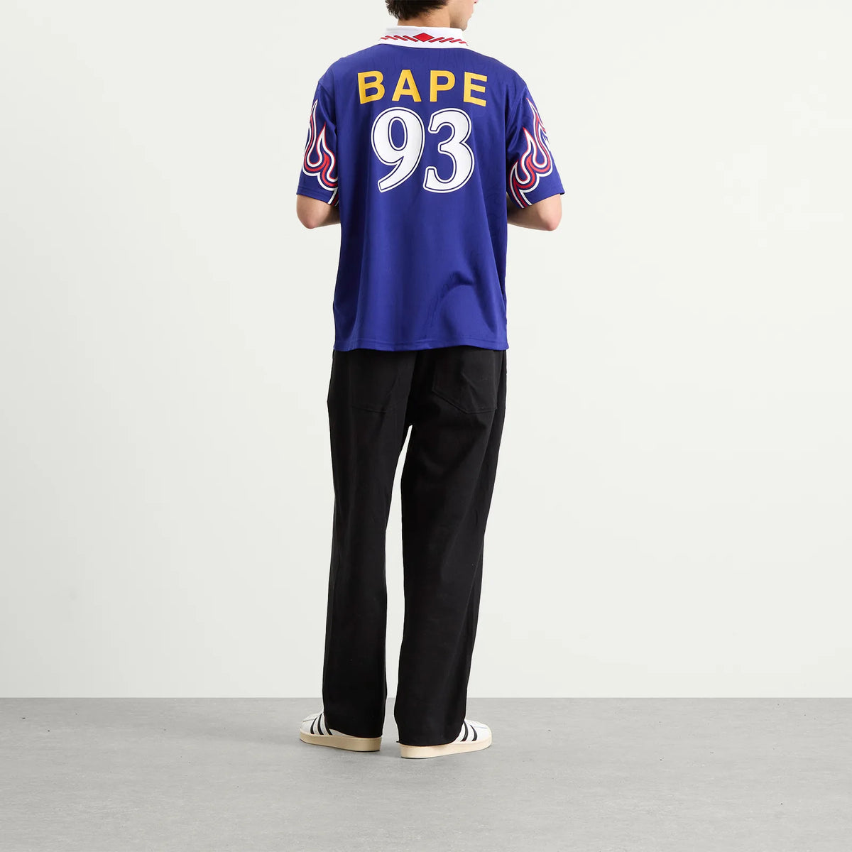 ADIDAS ORIGINALS x BAPE SSL FLAME JERSEY