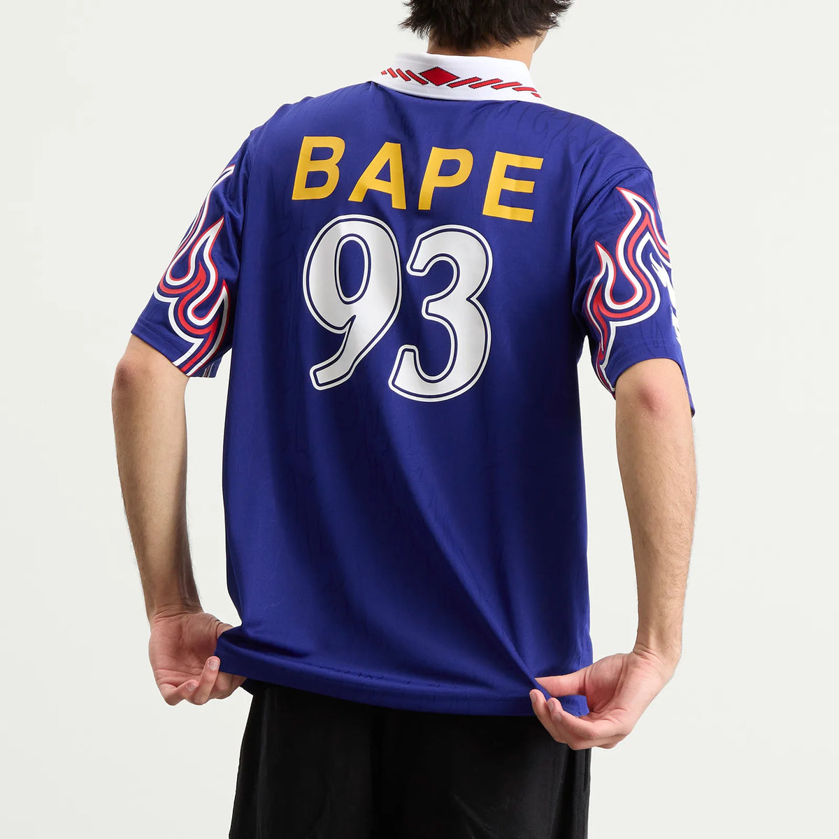 ADIDAS ORIGINALS x BAPE SSL FLAME JERSEY