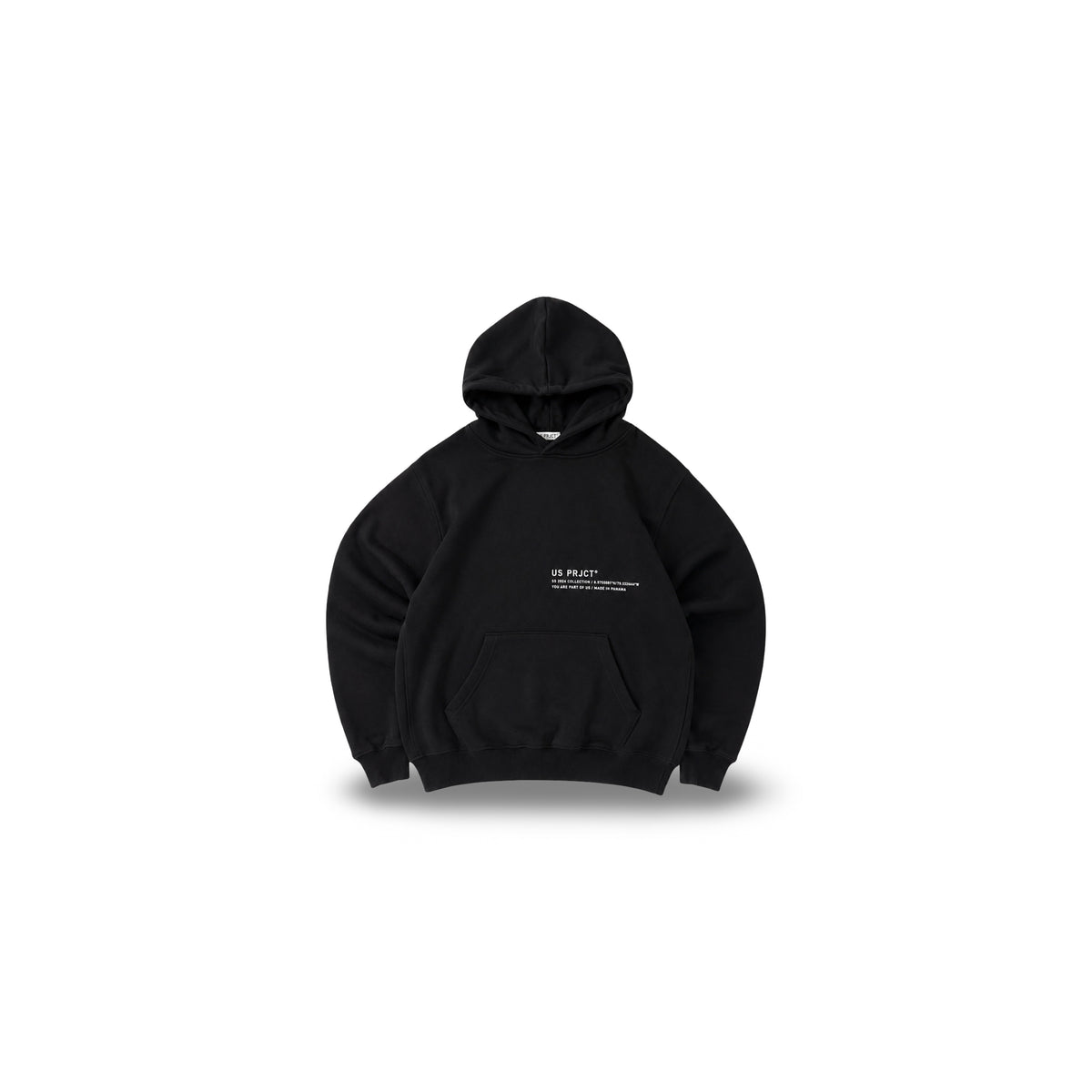 US PRJCT®️ LOGO HOODIE BLACK